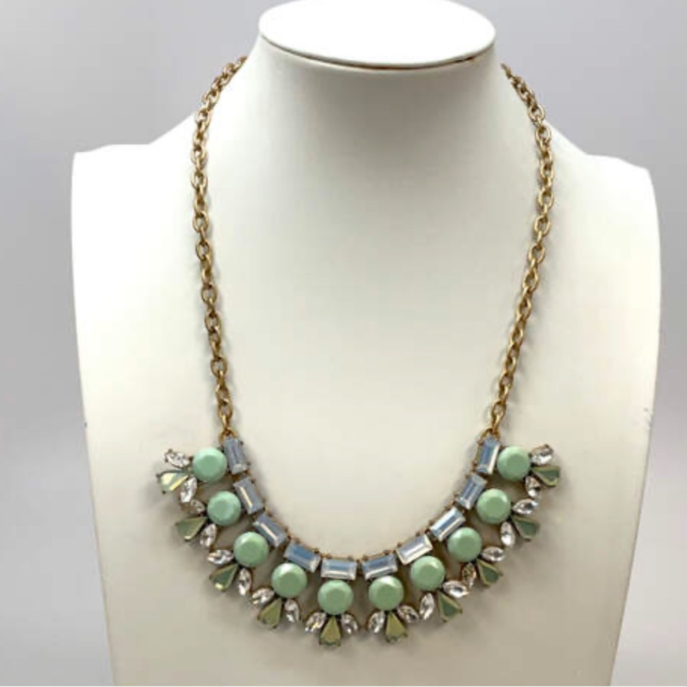 J.Crew Rhinestone Statement Necklace